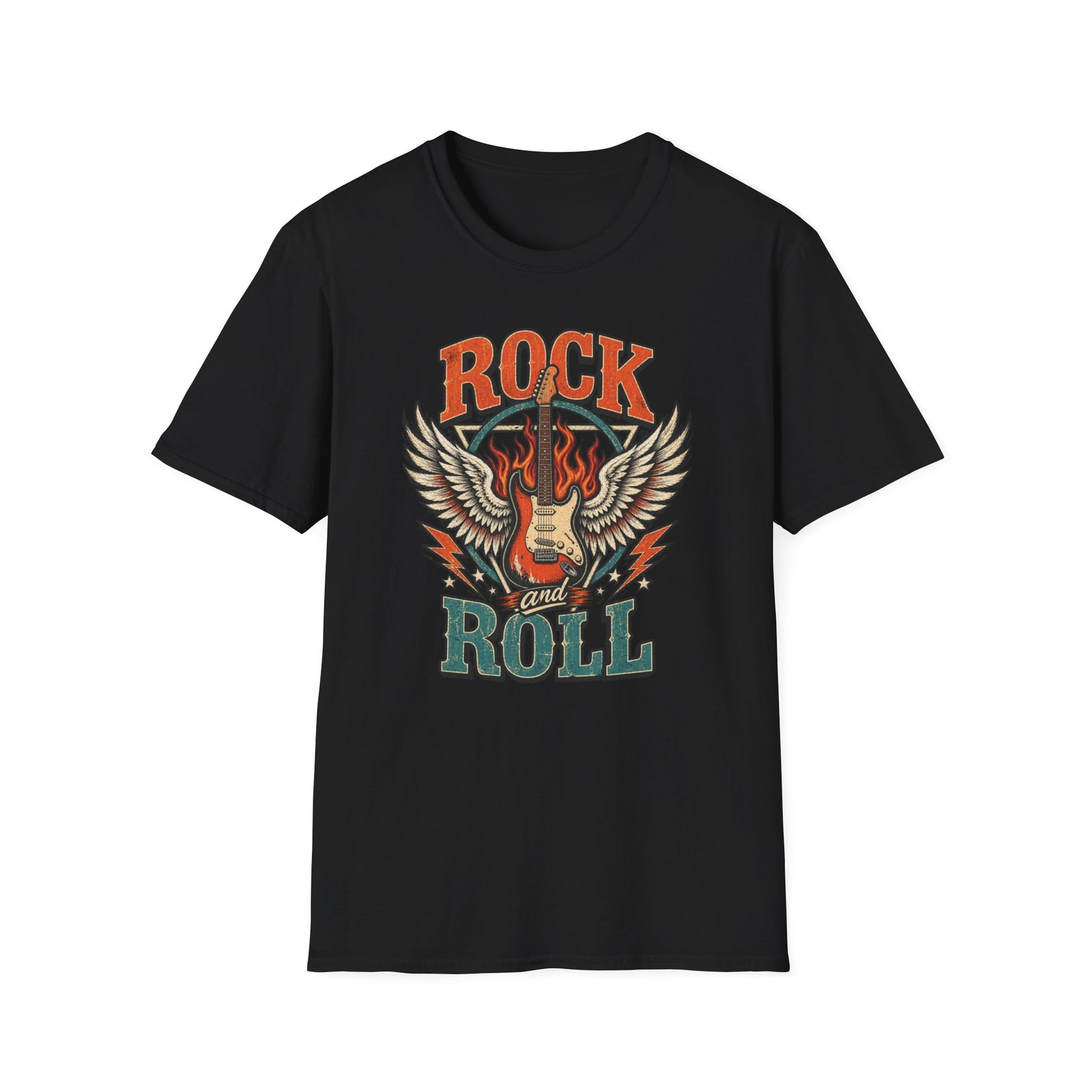 Rock and Roll Guitar T-Shirt