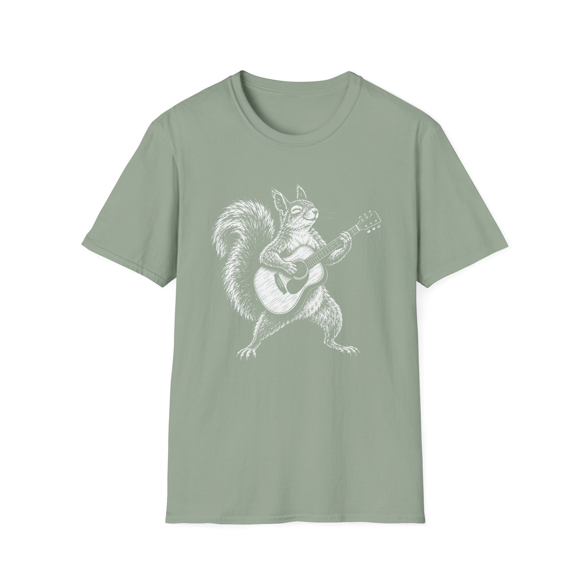 Guitar Squirrel T-Shirt