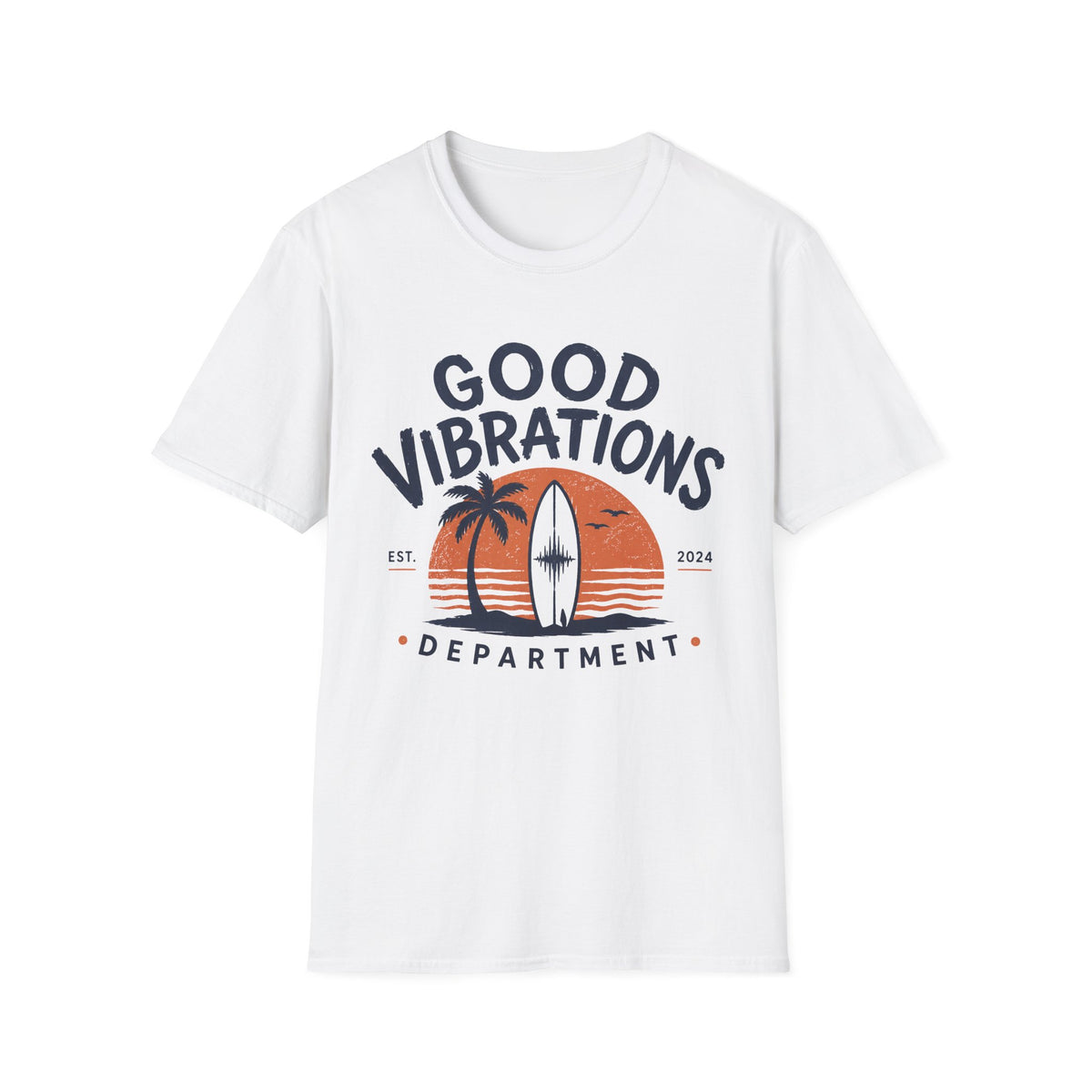 Good Vibrations Surf Music T-Shirt