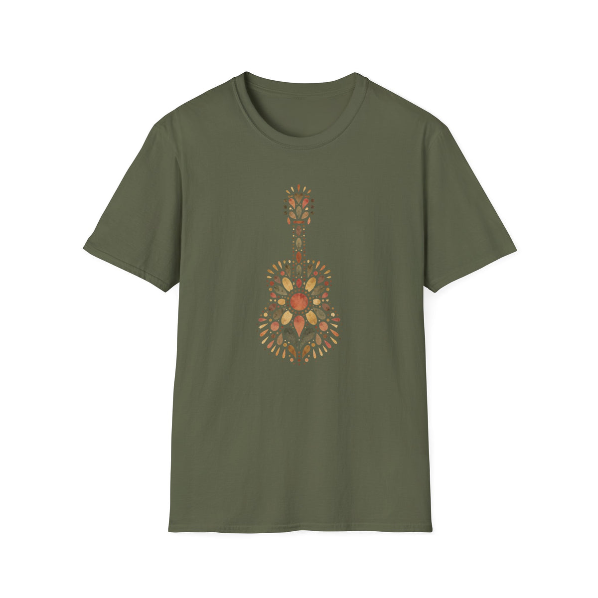 Mandala Guitar T-Shirt
