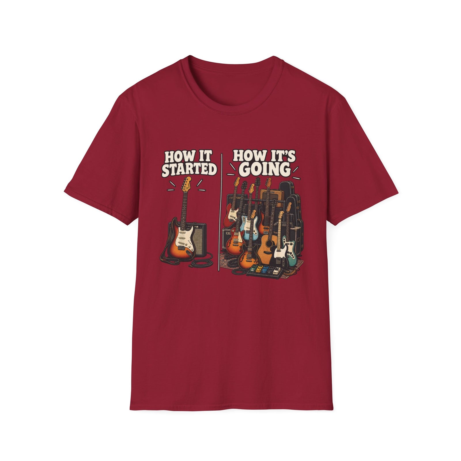 How It Started Guitar T-Shirt