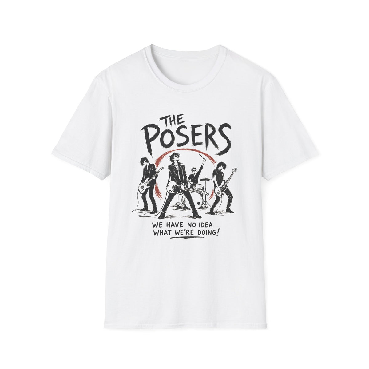 The Posers Band T-Shirt