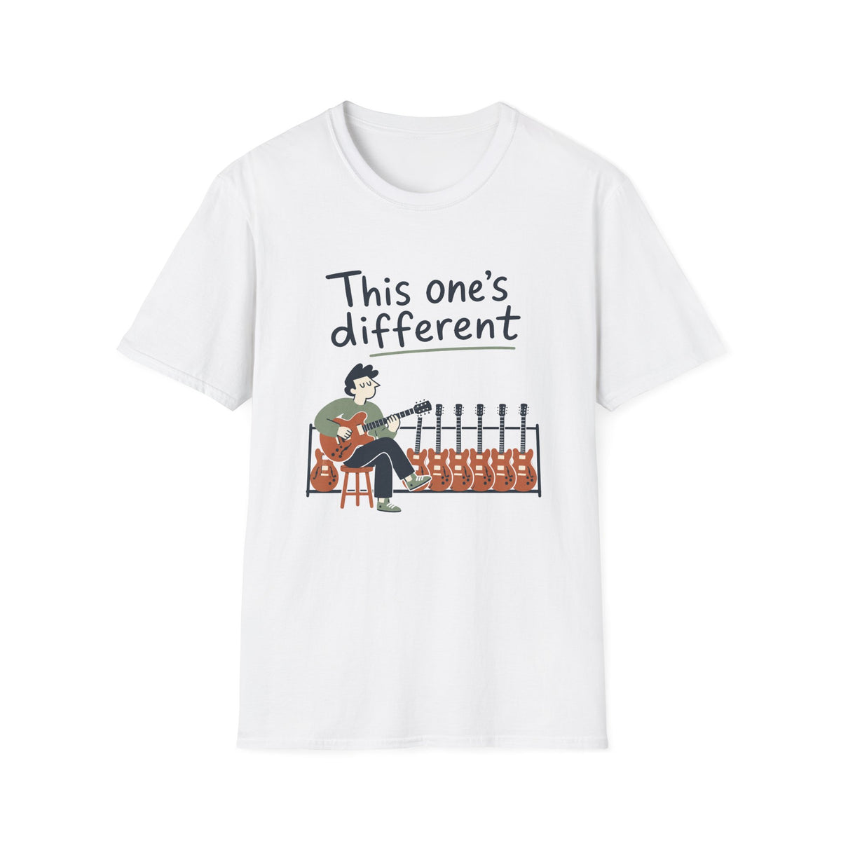This One's Different Guitarist T-Shirt