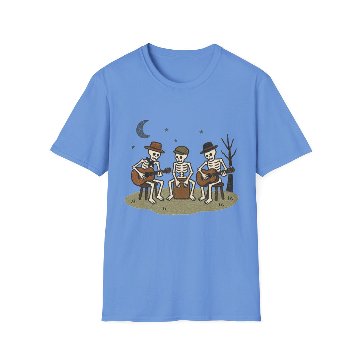 Skeleton Band T‑Shirt