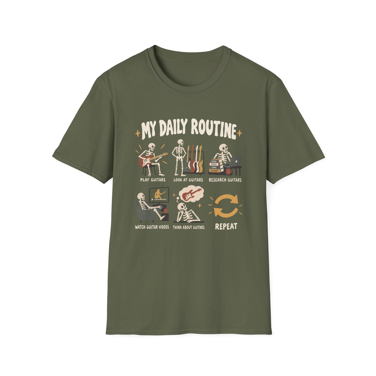 Guitar Routine T‑Shirt