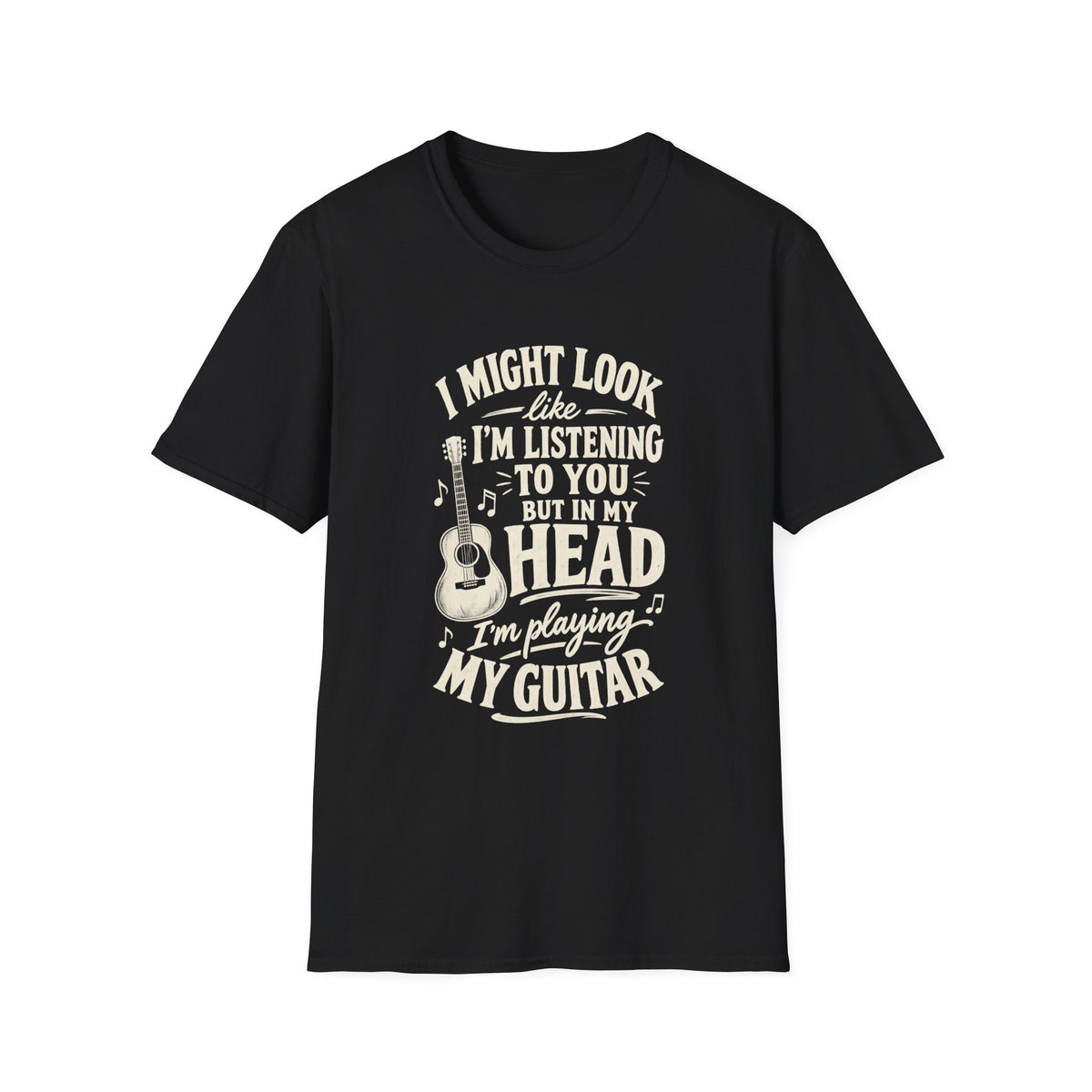 In My Head I'm Playing Guitar T‑Shirt