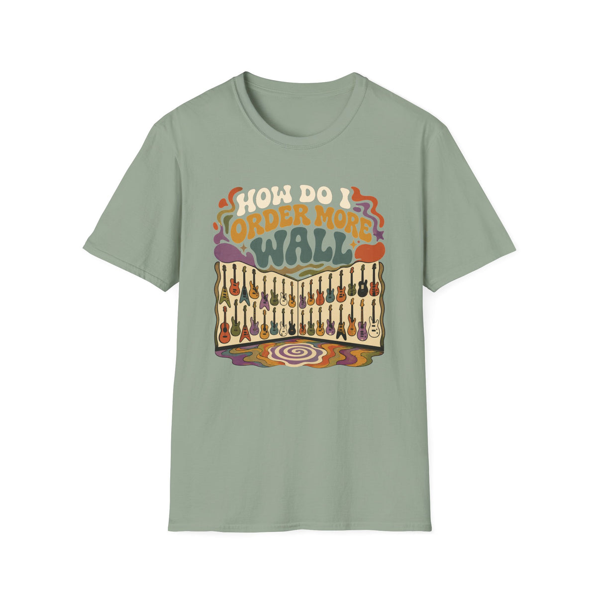 How Do I Order More Wall Groovy T-Shirt