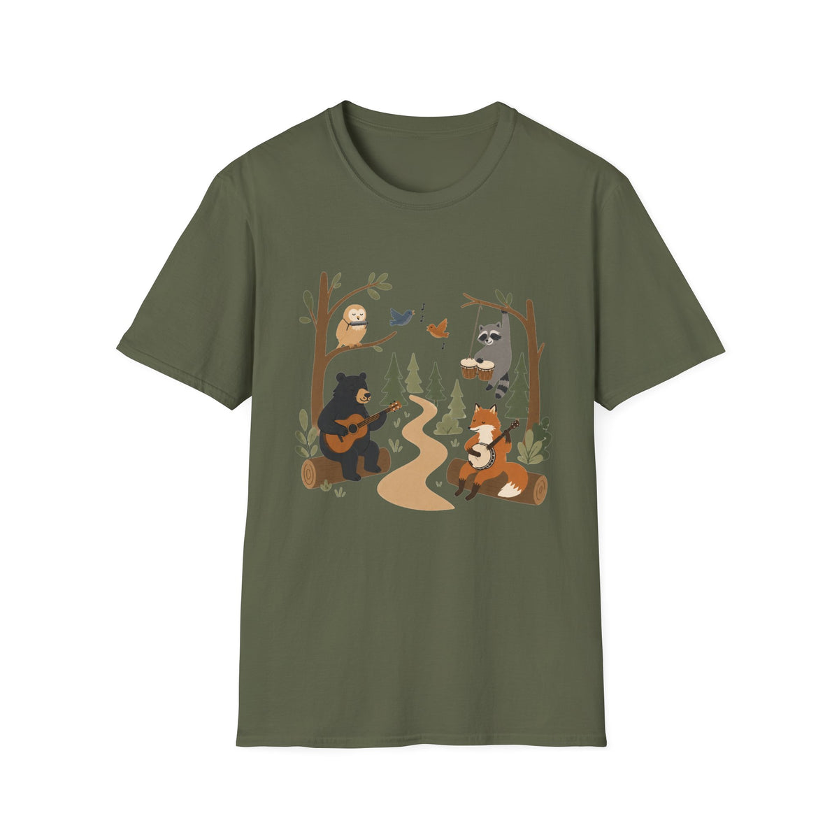 Woodland Trail Music T-Shirt