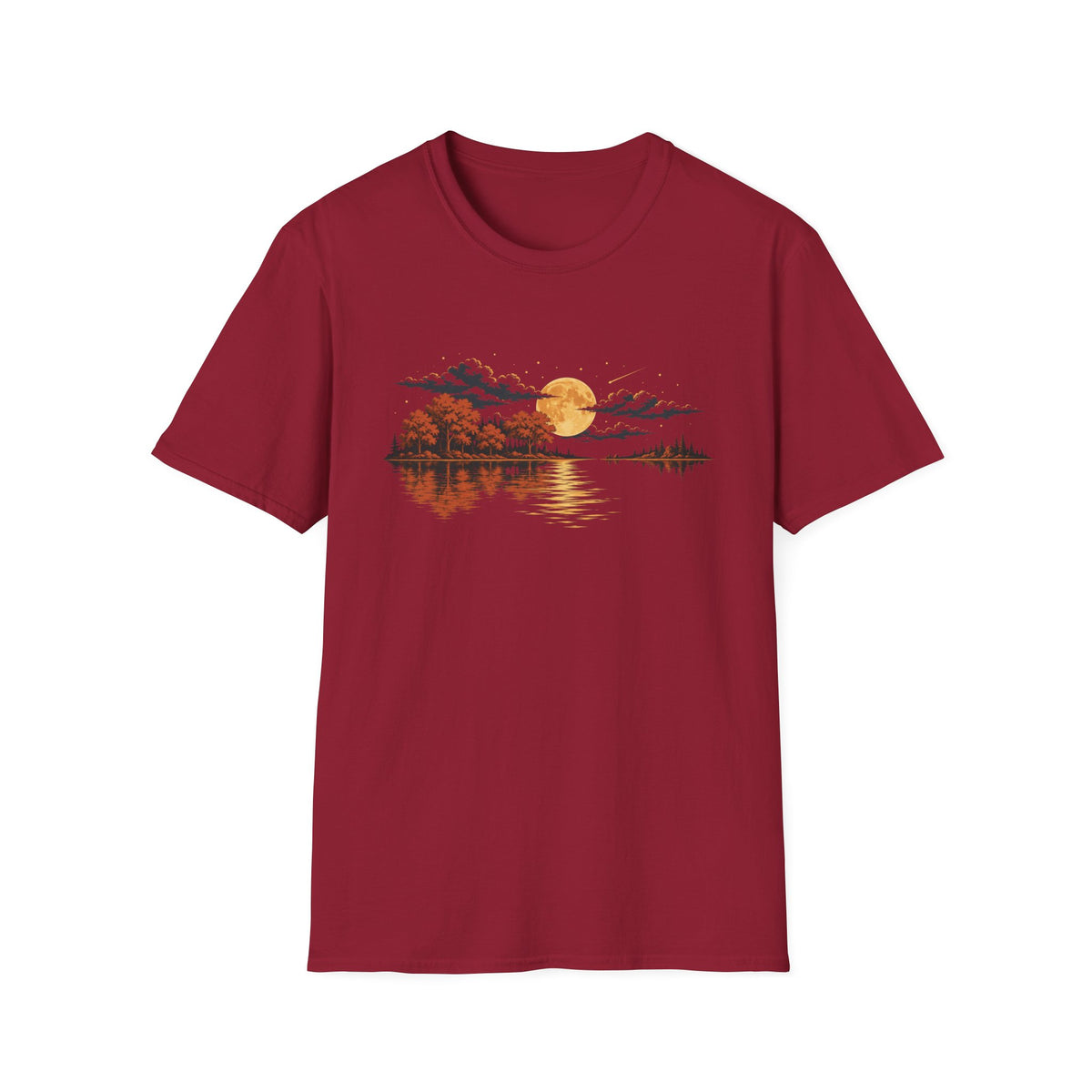 Guitar Nature Reflection T-Shirt