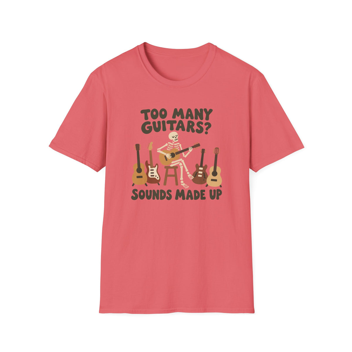 Too Many Guitars T-Shirt