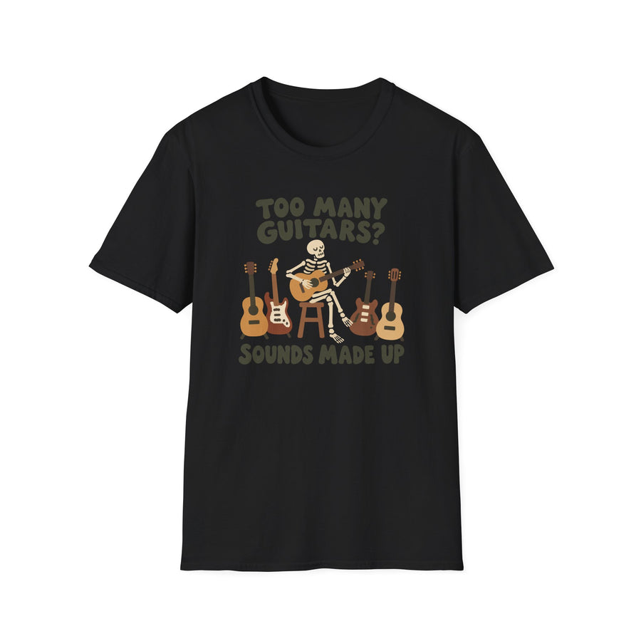 Too Many Guitars T-Shirt