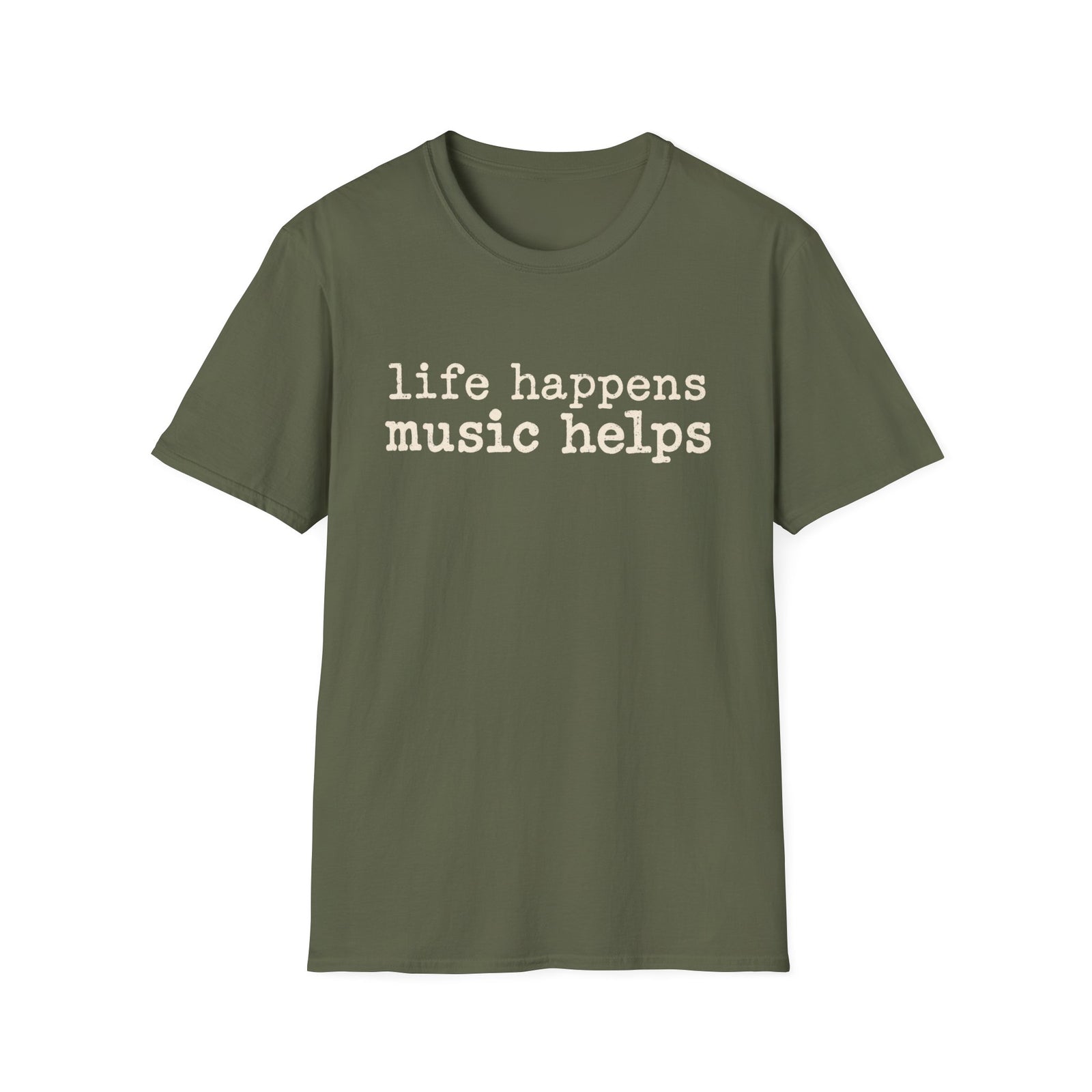 Life Happens Music Helps T-Shirt