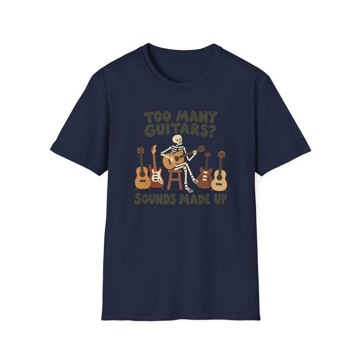 Too Many Guitars T-Shirt