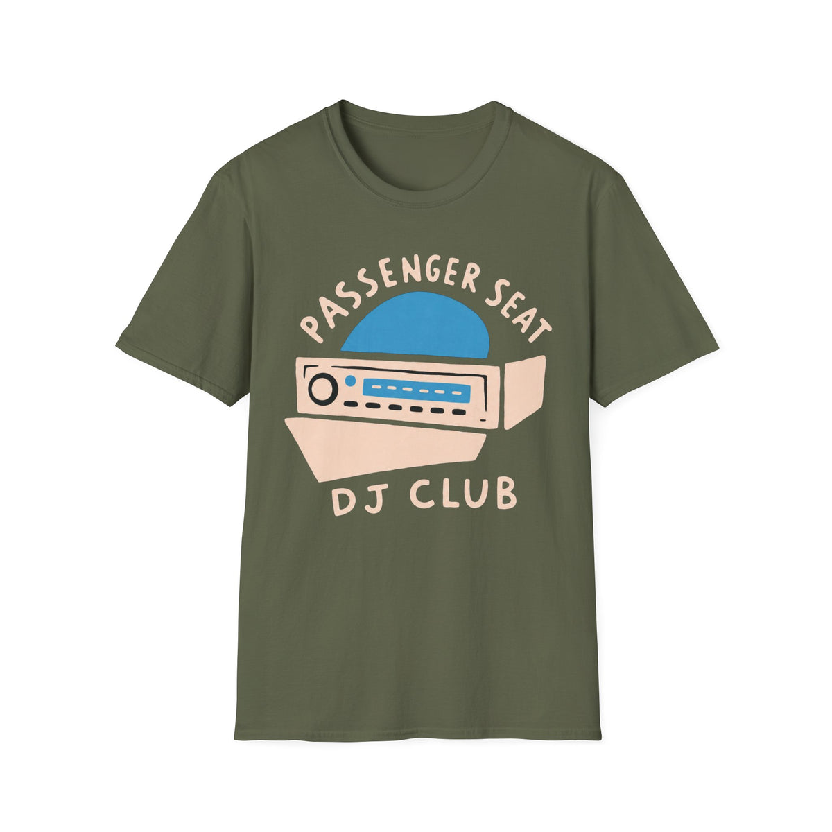 Passenger Seat DJ Club T‑Shirt