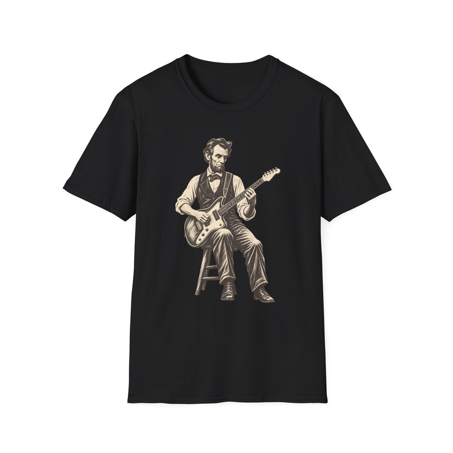 Abraham Lincoln Guitar T-Shirt