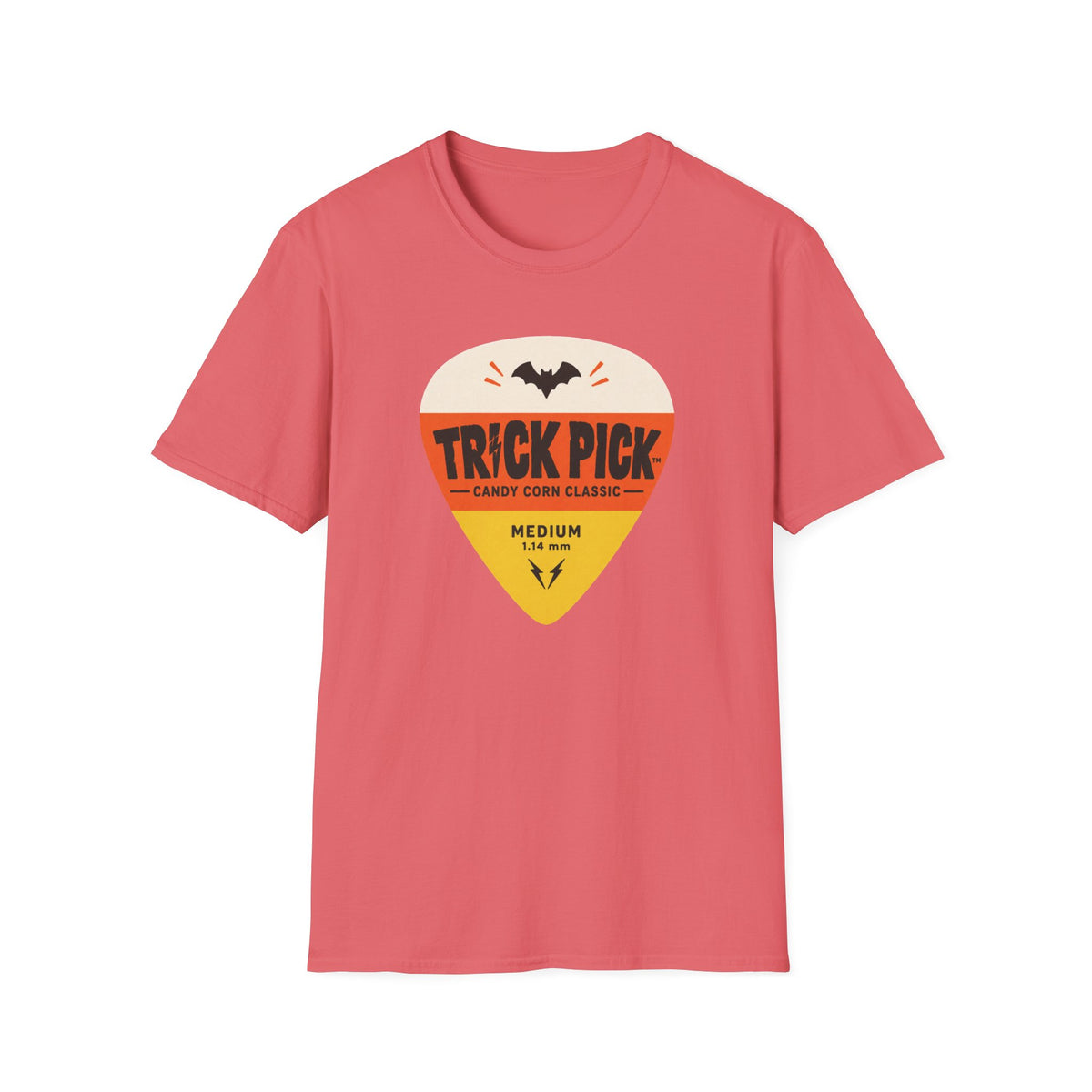 Candy Corn Guitar Pick T-Shirt