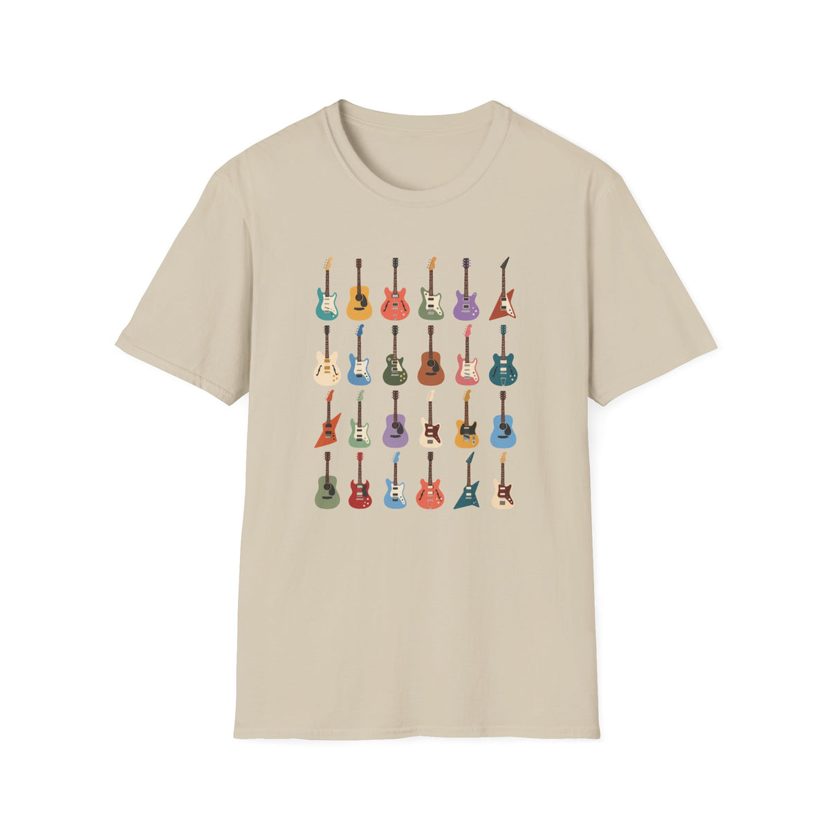 Guitars Grid T-Shirt