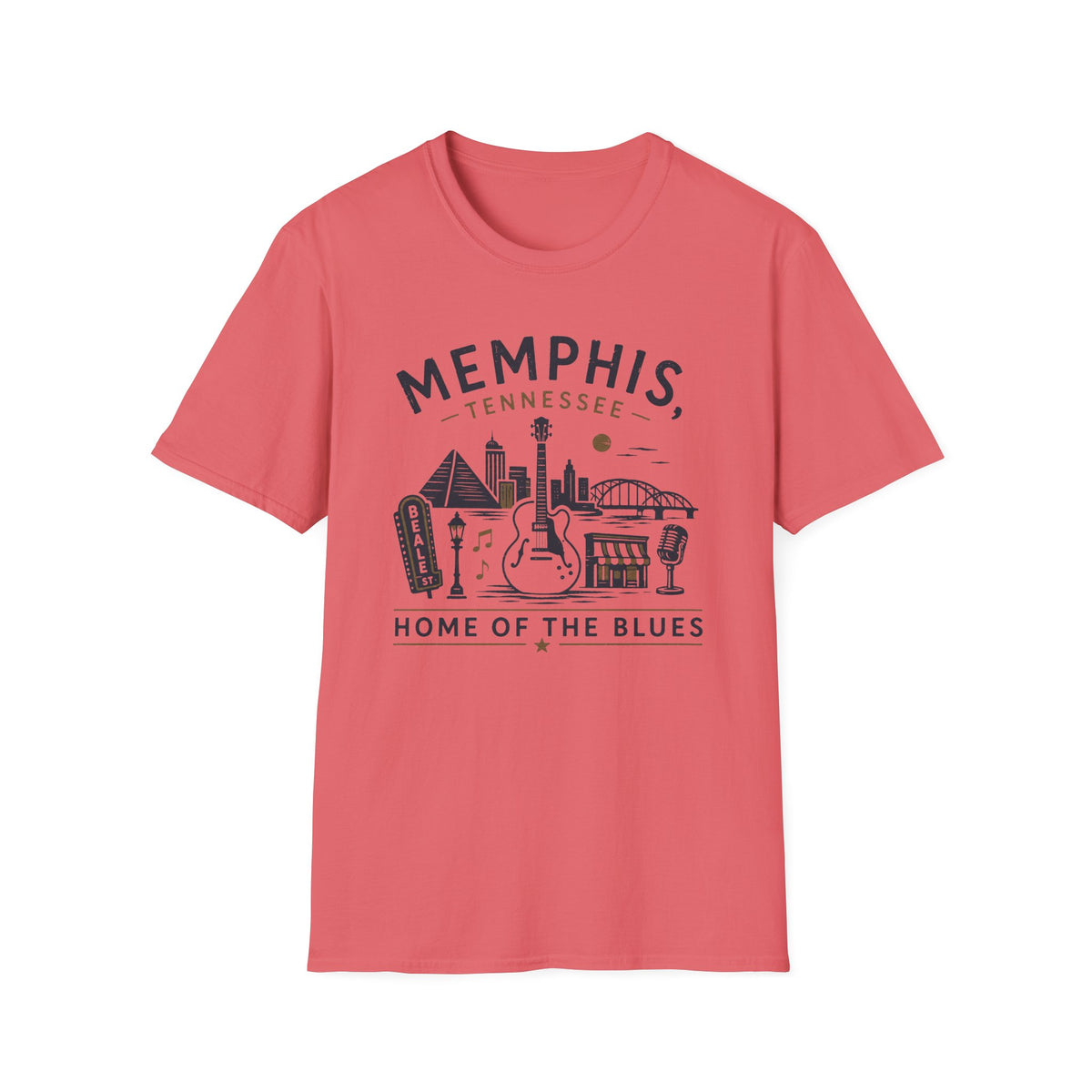Memphis Home Of The Blues T-Shirt