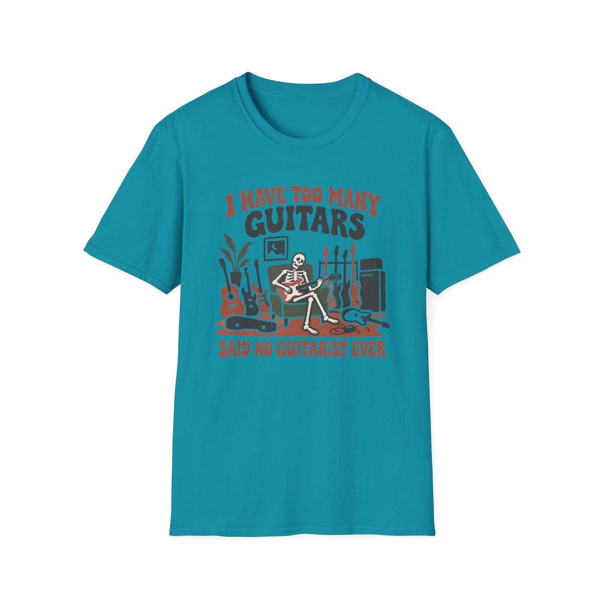 Too Many Guitars T‑Shirt
