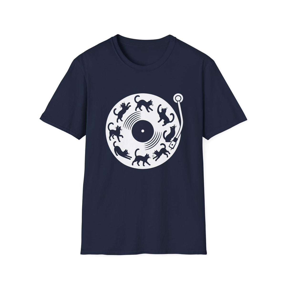 Cat Vinyl T-Shirt