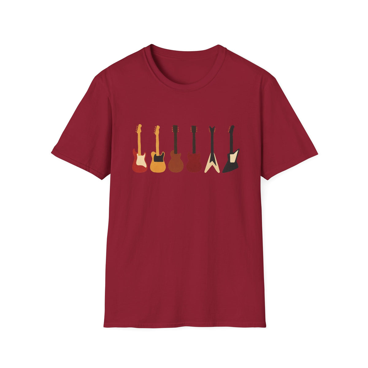 Guitar Models Lineup T-Shirt