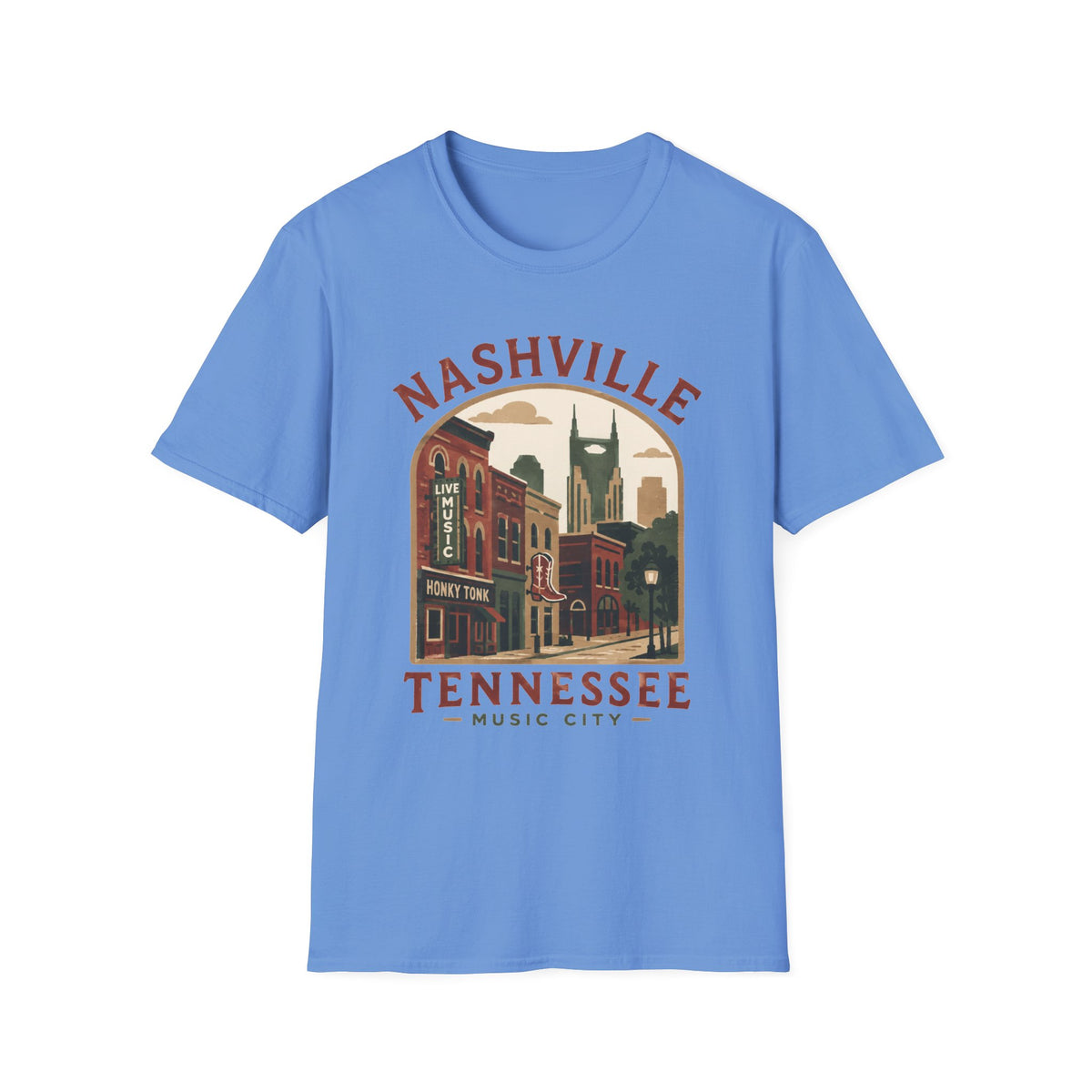 Nashville Tennessee Music City T-Shirt