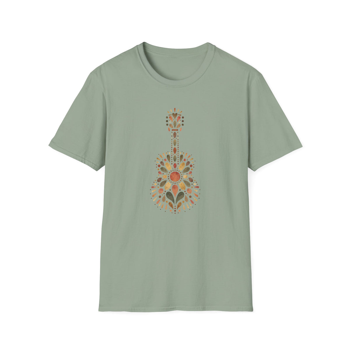 Mandala Guitar T-Shirt