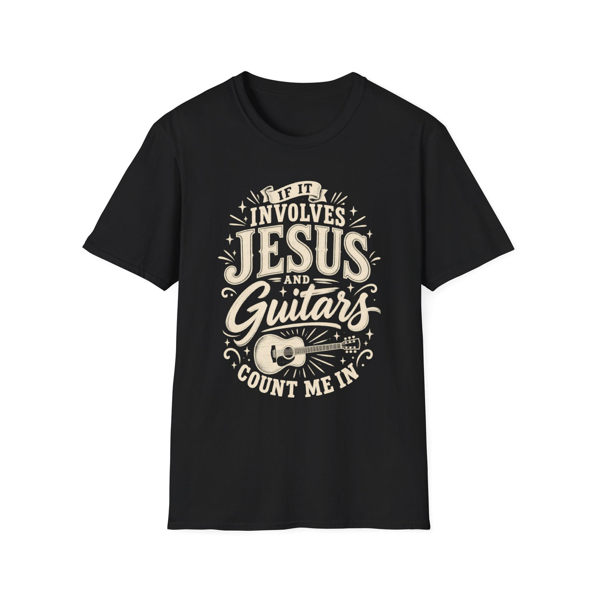 Jesus And Guitars T-Shirt