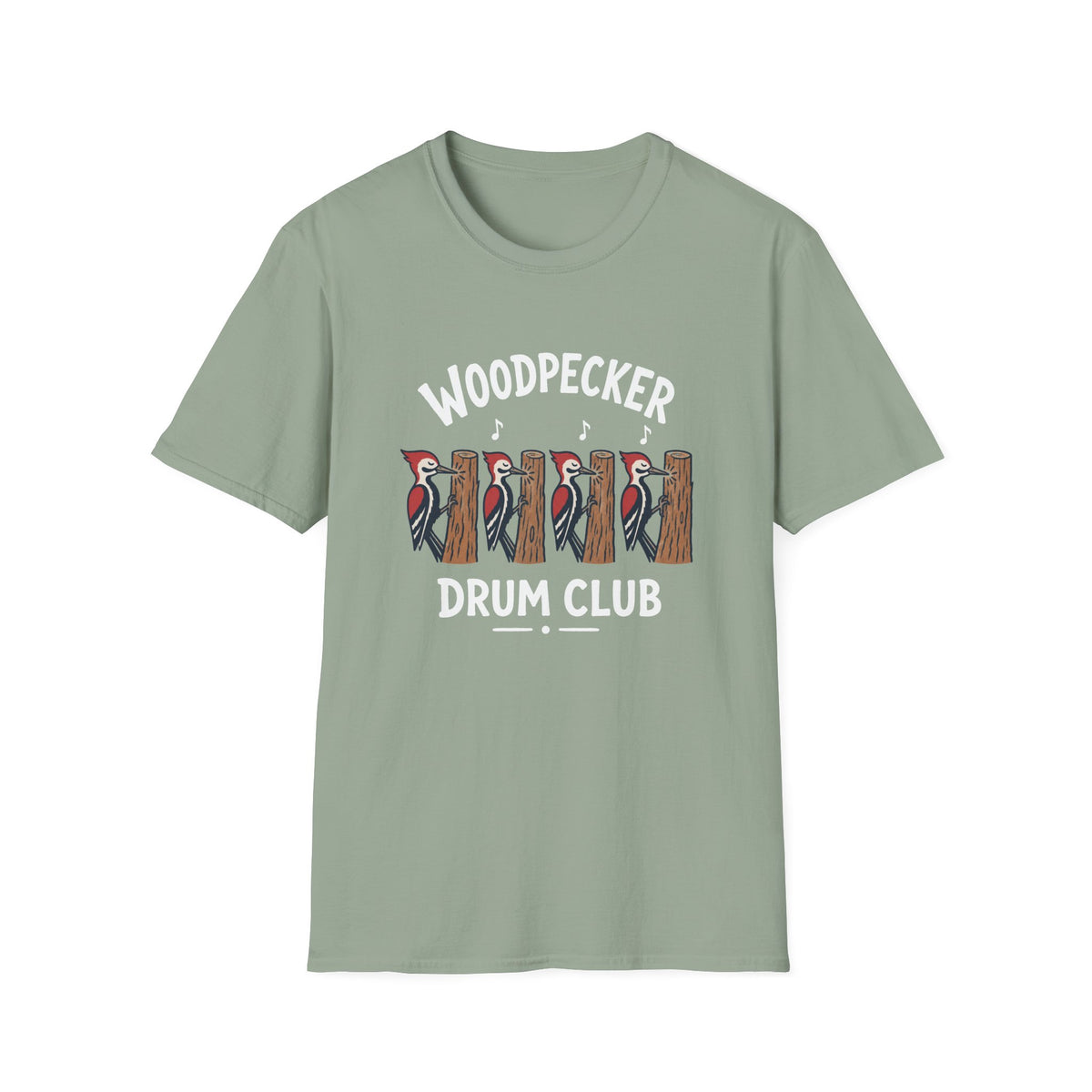 Woodpecker Drum Club T-Shirt