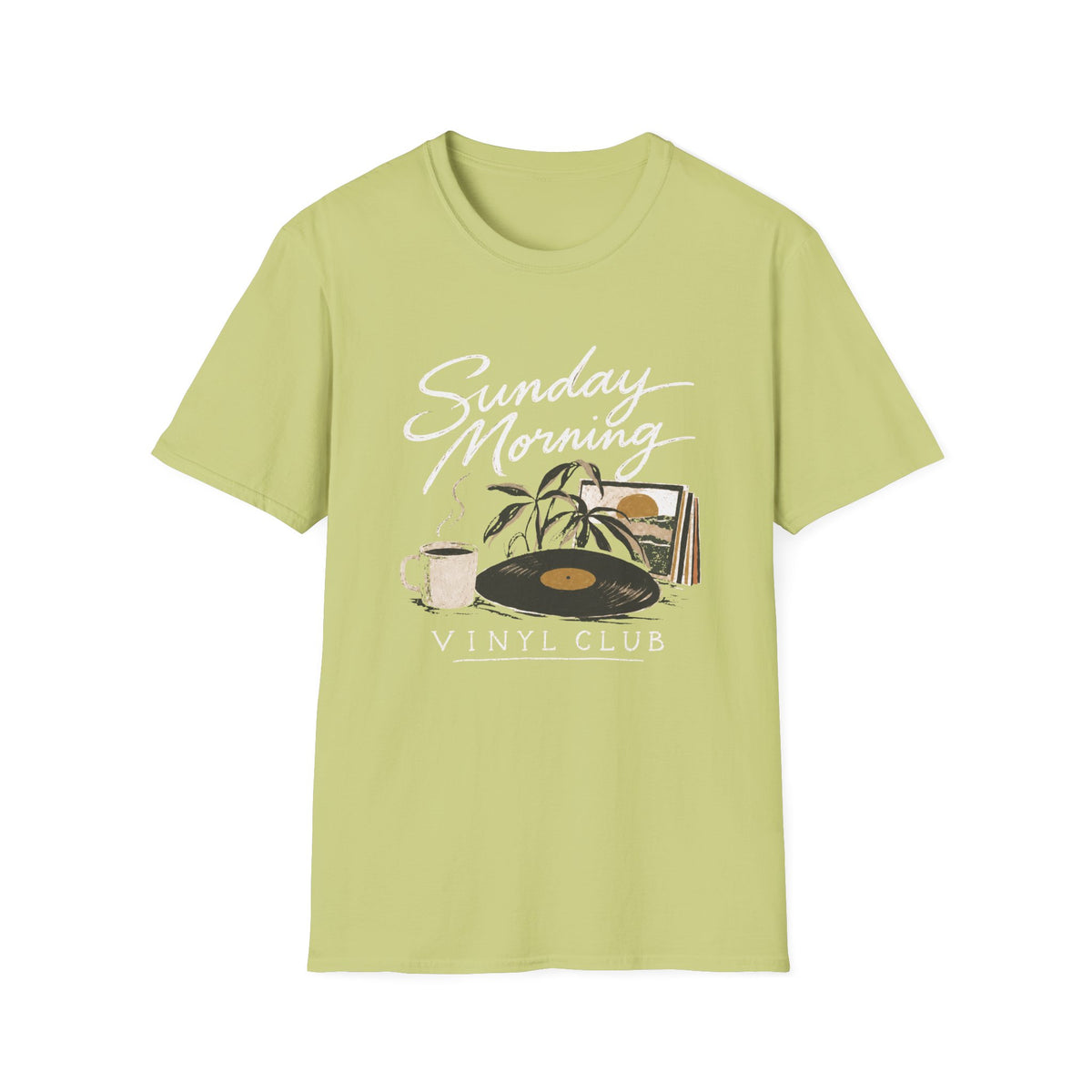 Sunday Morning Vinyl T-Shirt