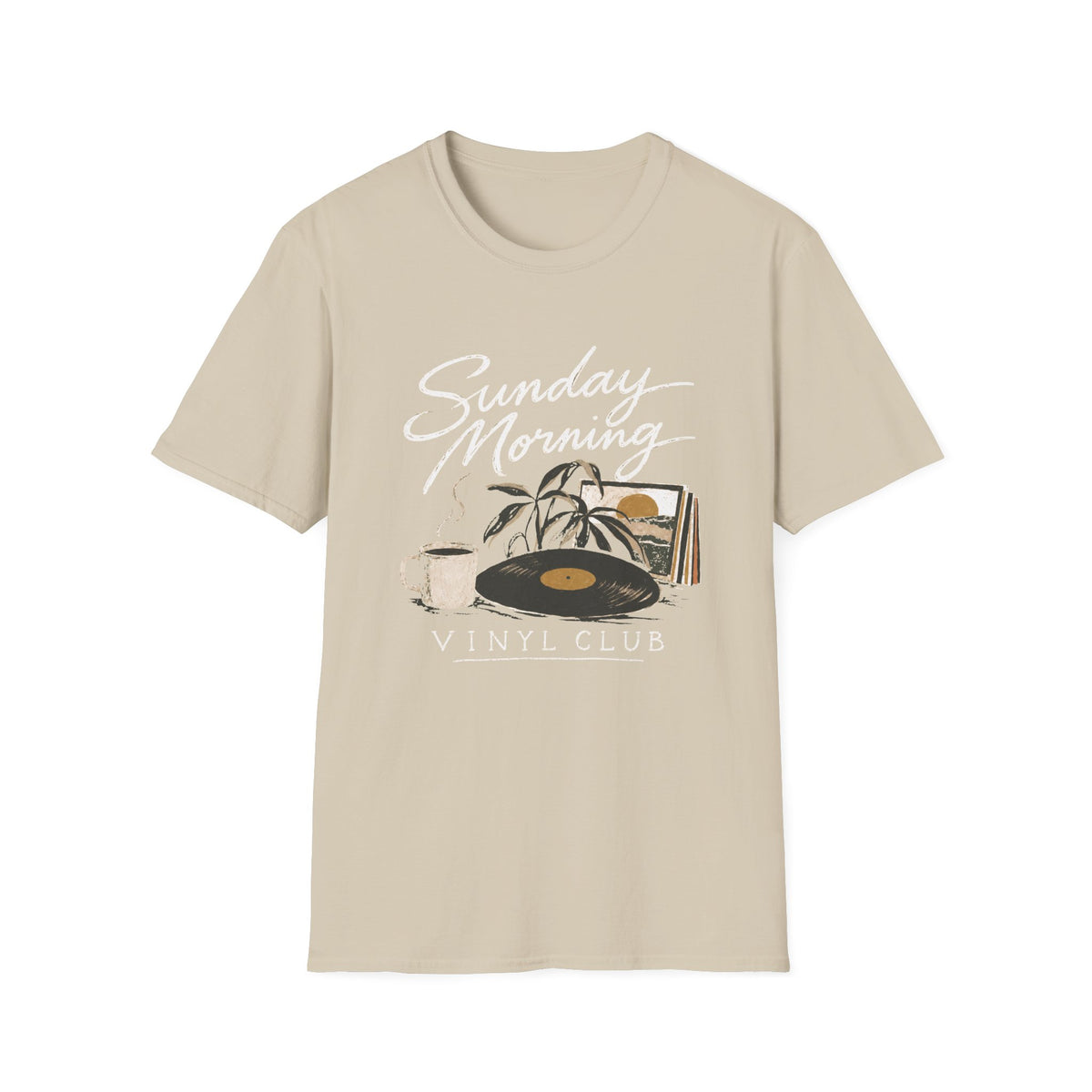 Sunday Morning Vinyl T-Shirt