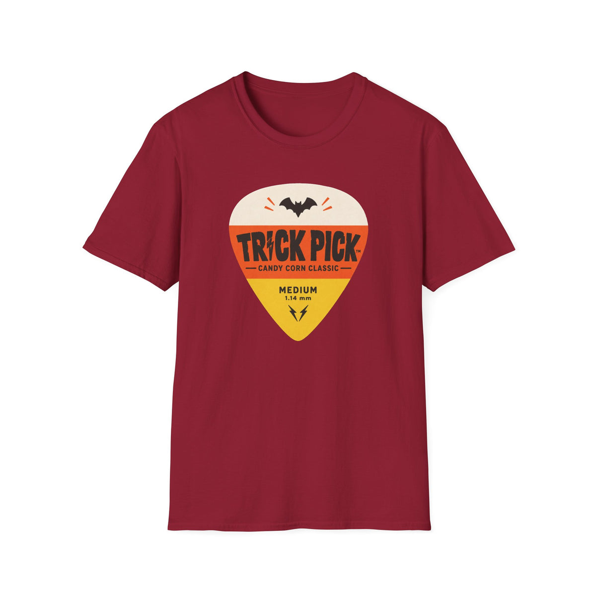 Candy Corn Guitar Pick T-Shirt