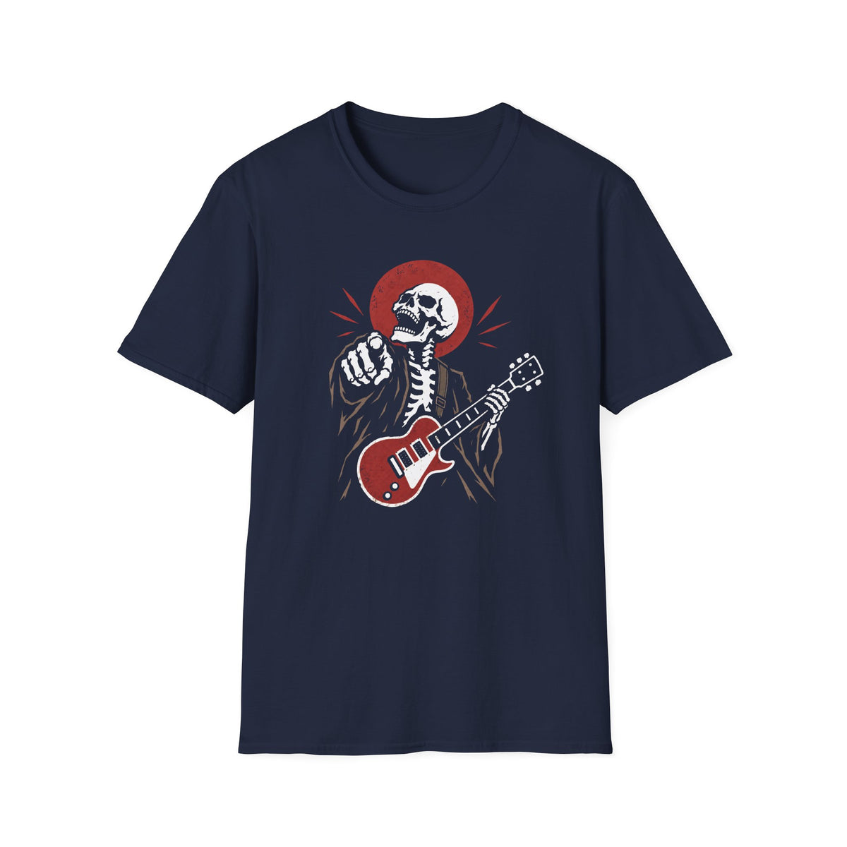 Skeleton Guitarist T‑Shirt