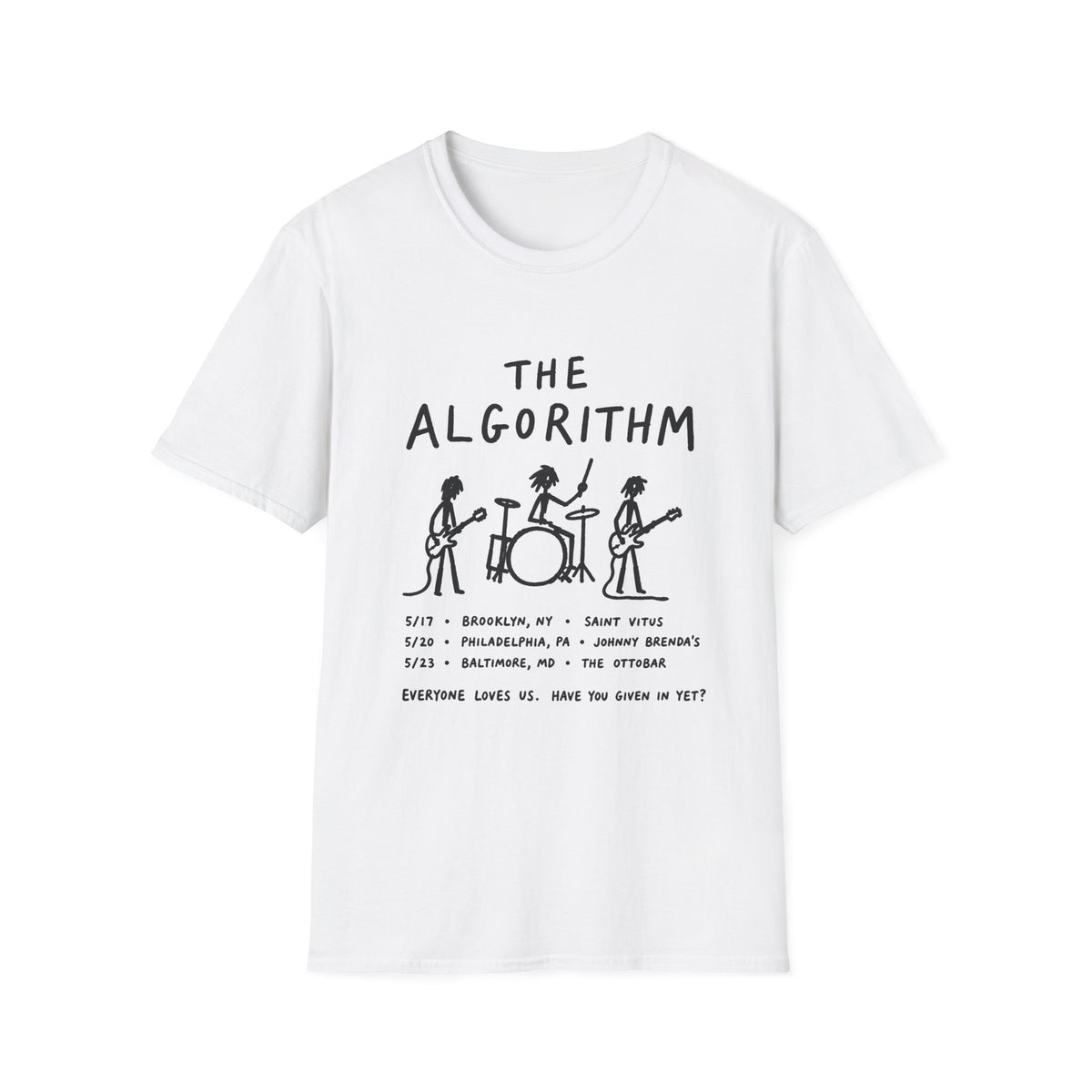 The Algorithm Band T-Shirt