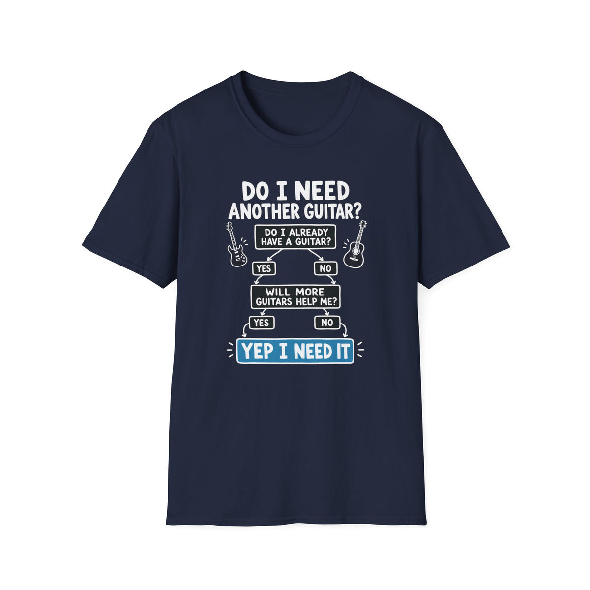 Guitar Flowchart T‑Shirt