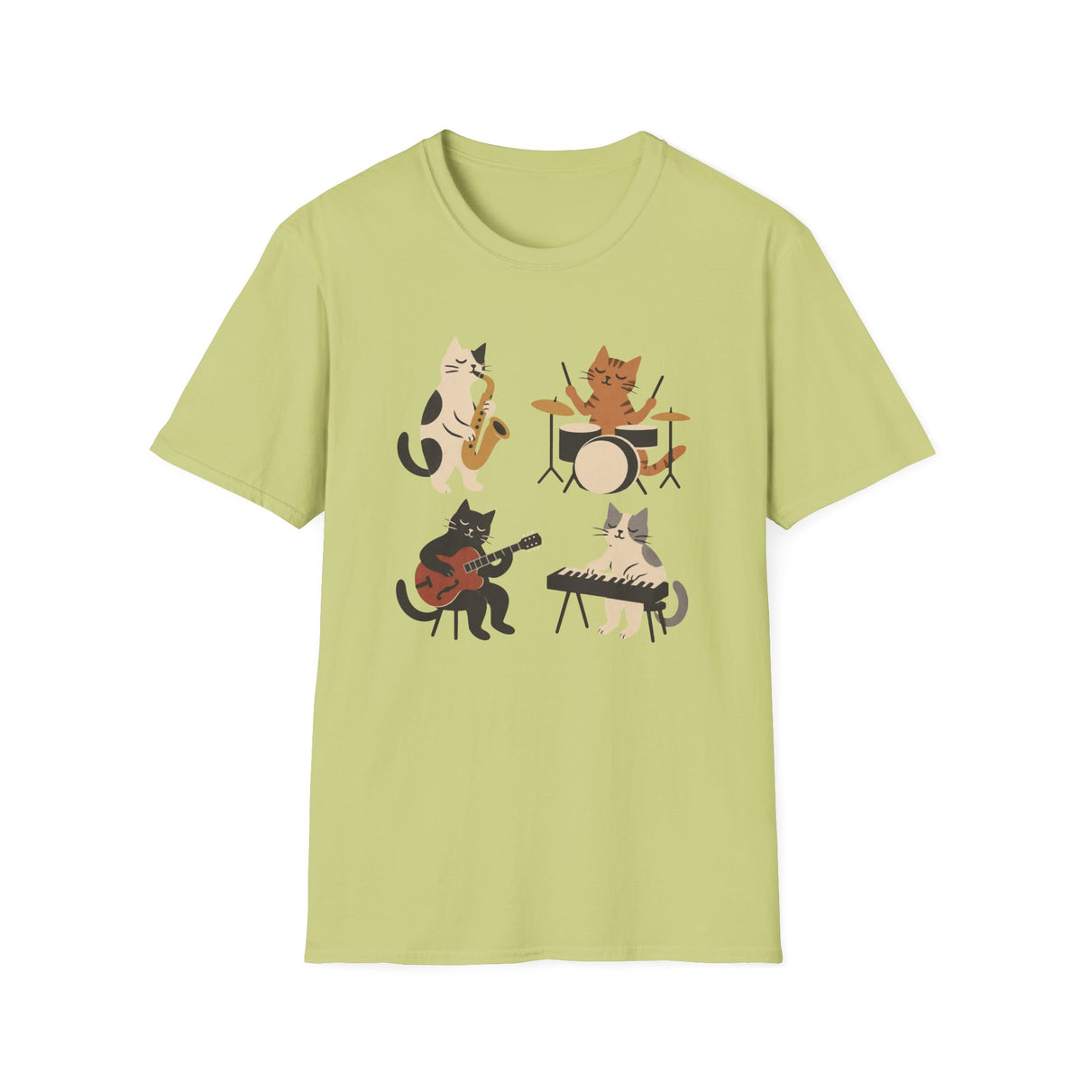 Cat Band T-Shirt