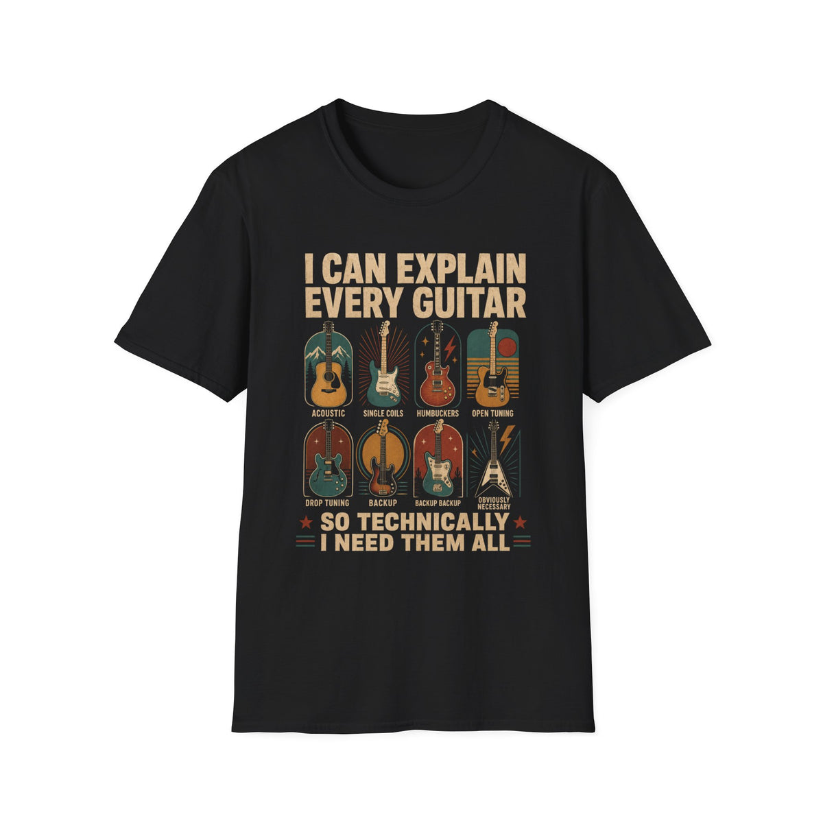 I Can Explain Every Guitar T‑Shirt