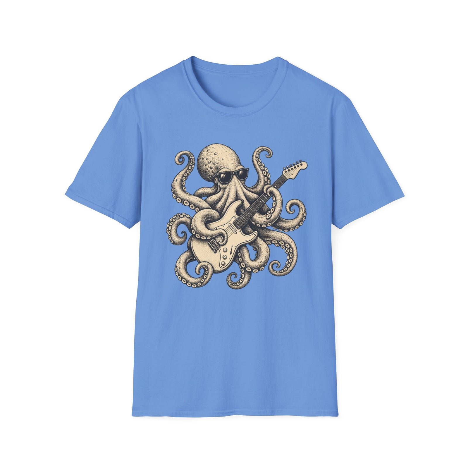 Octopus Guitar T-Shirt