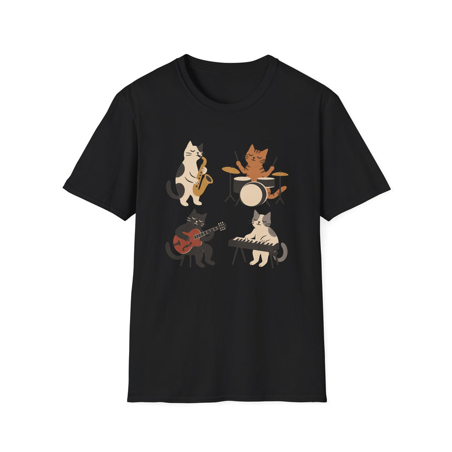 Cat Band T-Shirt
