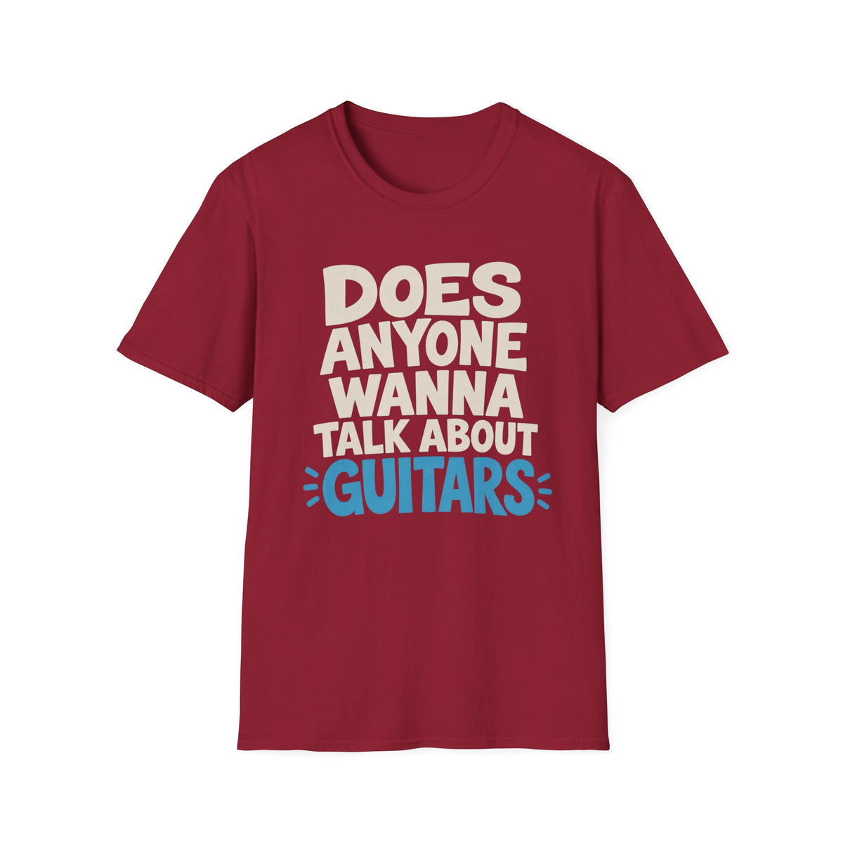 Wanna Talk About Guitars T‑Shirt
