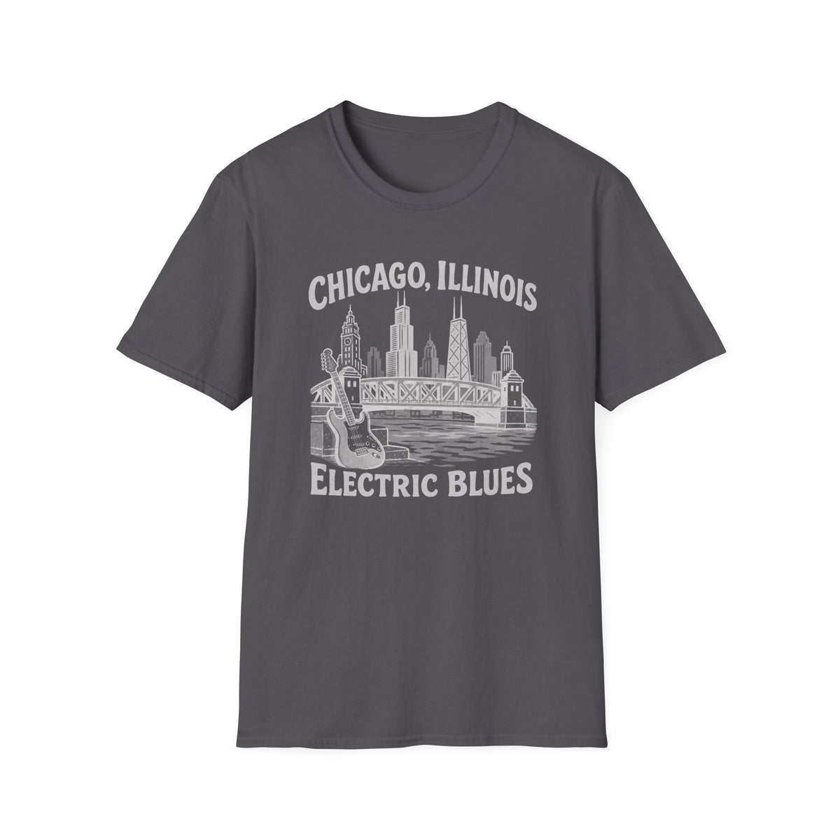 Chicago Illinois Electric Blues T-Shirt