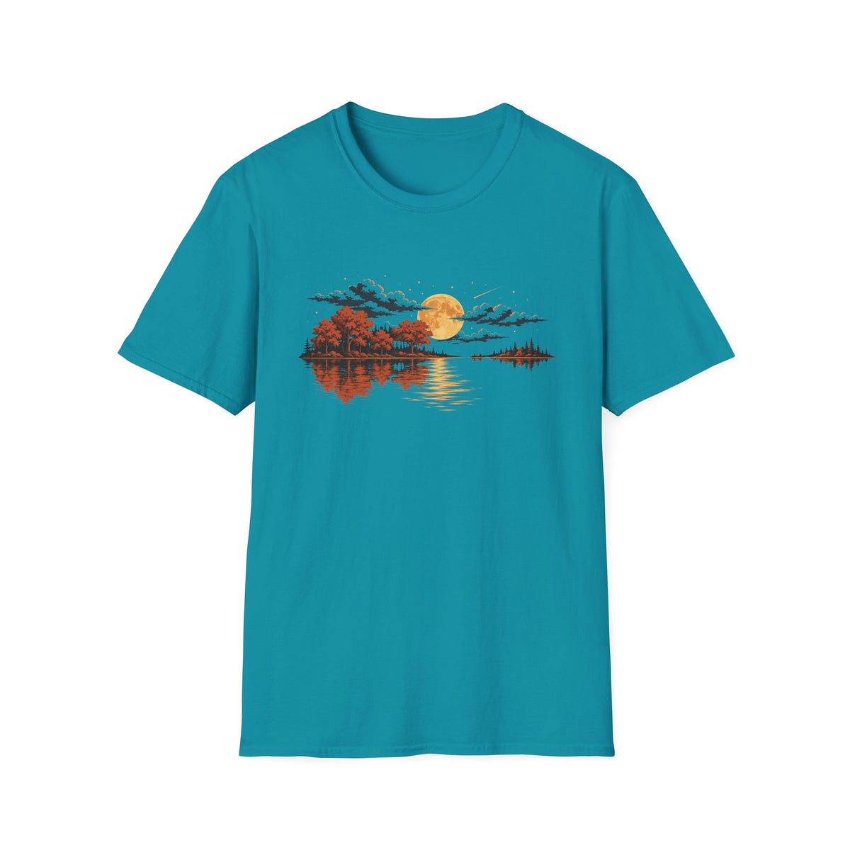 Guitar Nature Reflection T-Shirt