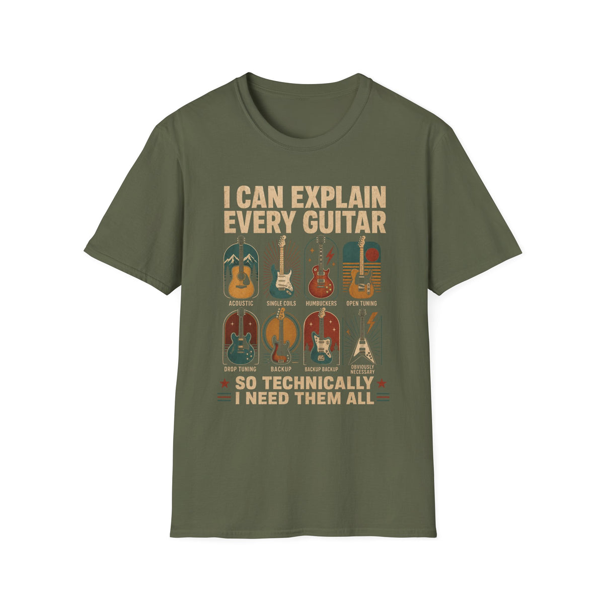 I Can Explain Every Guitar T‑Shirt