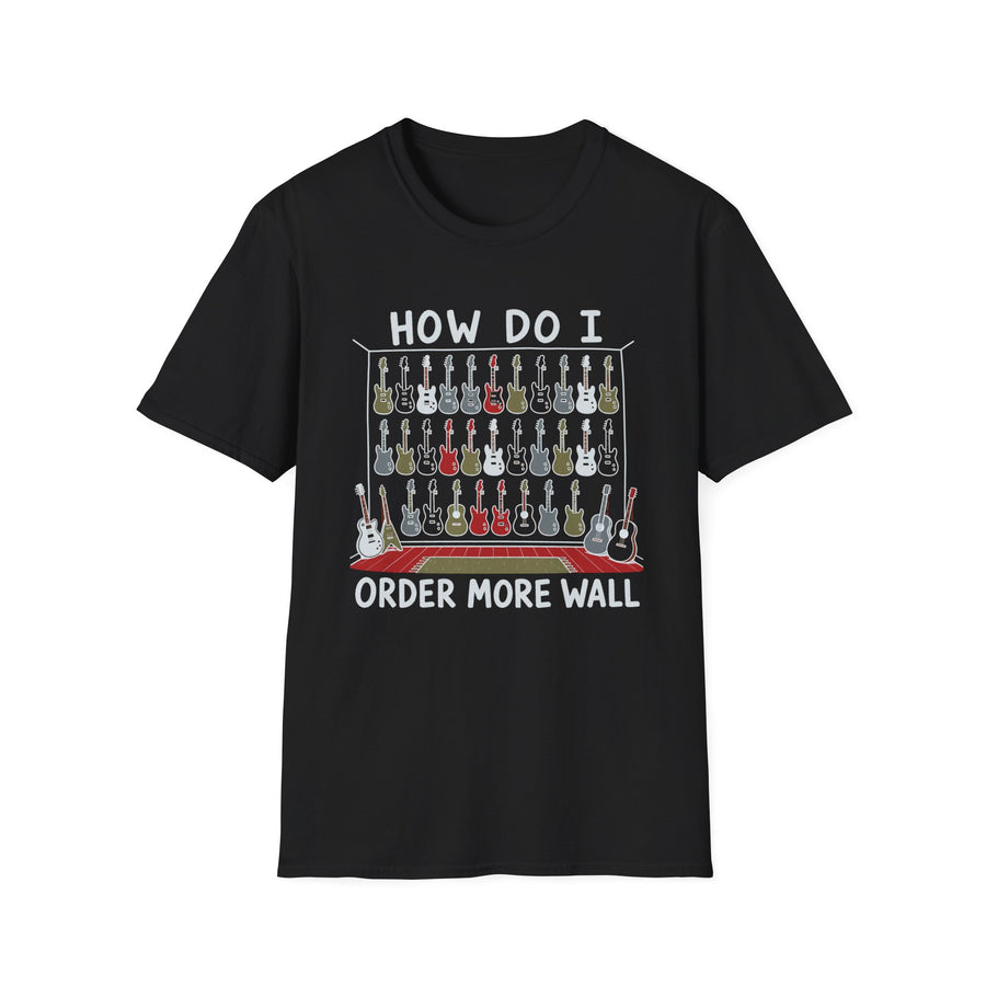 More Wall Guitar Collection T-Shirt