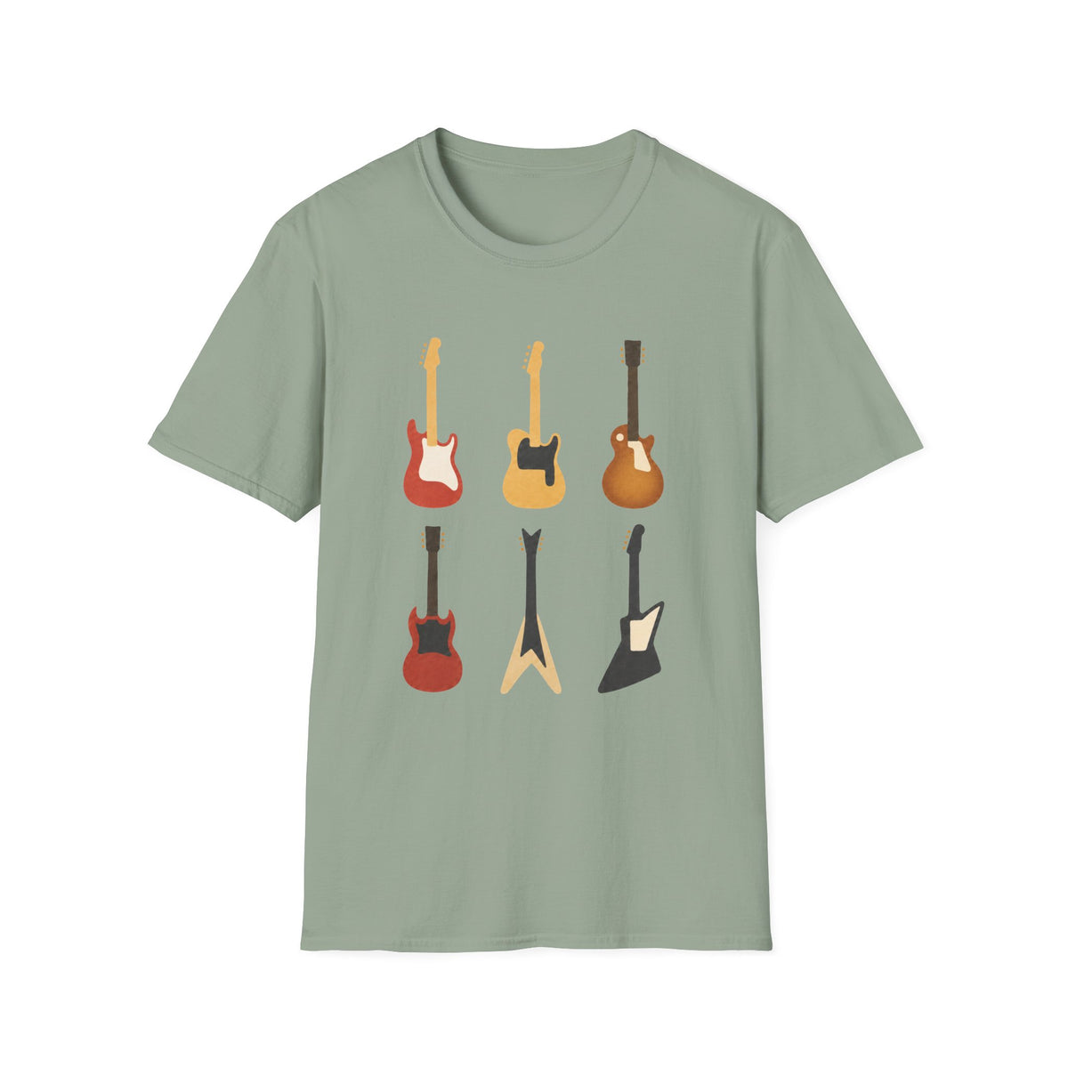 Guitar Models T-Shirt