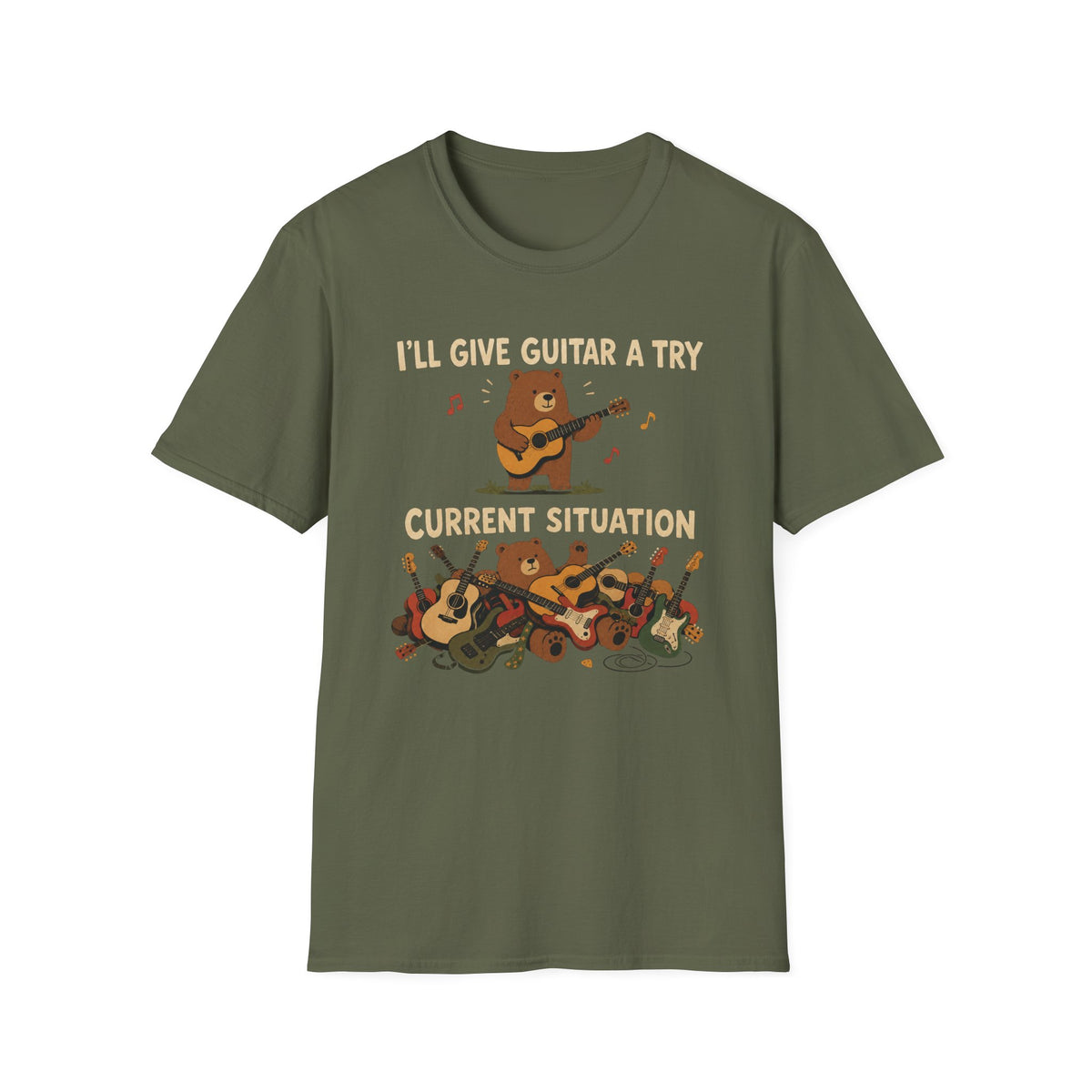 Current Situation Guitar T-Shirt