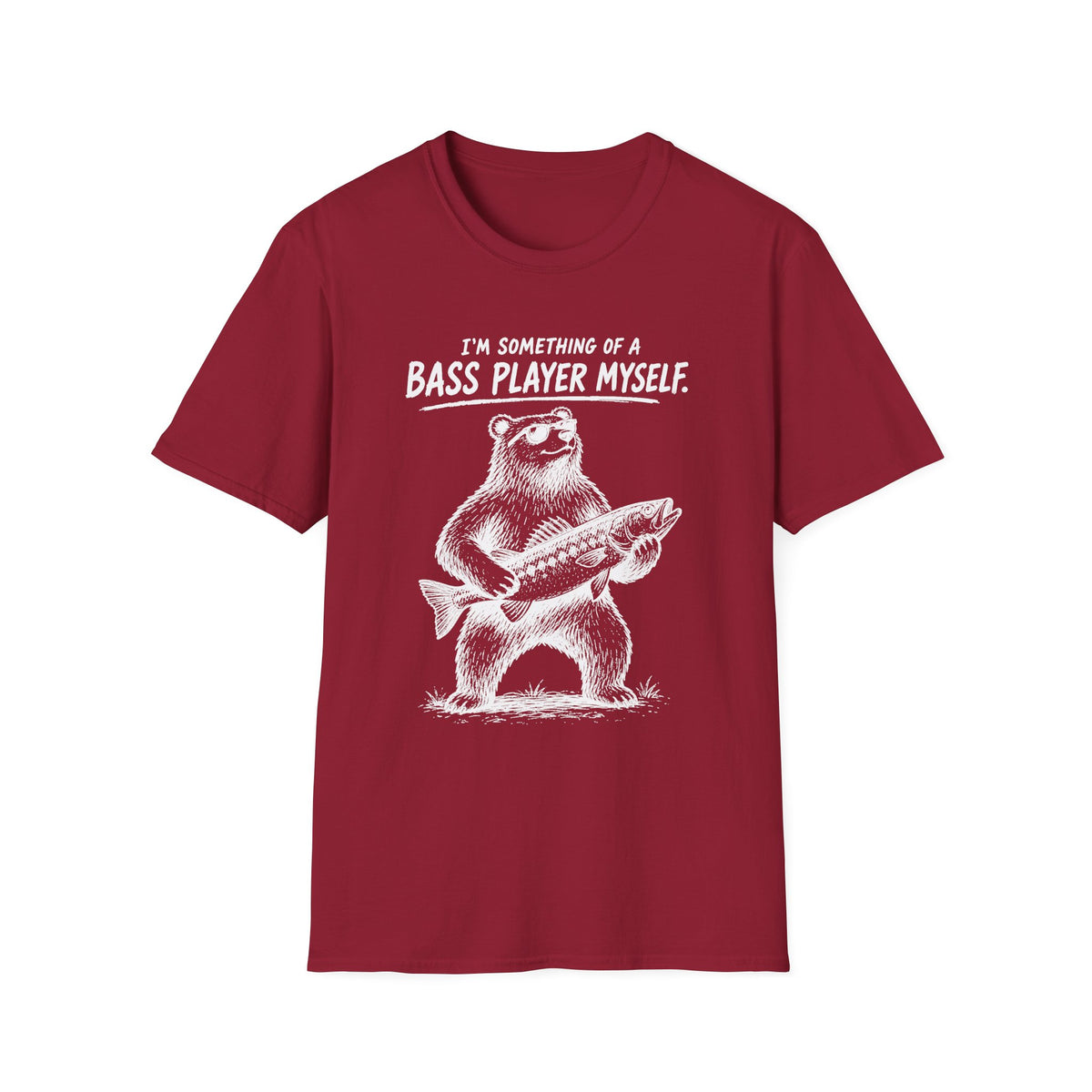 Bass Player Bear T-Shirt