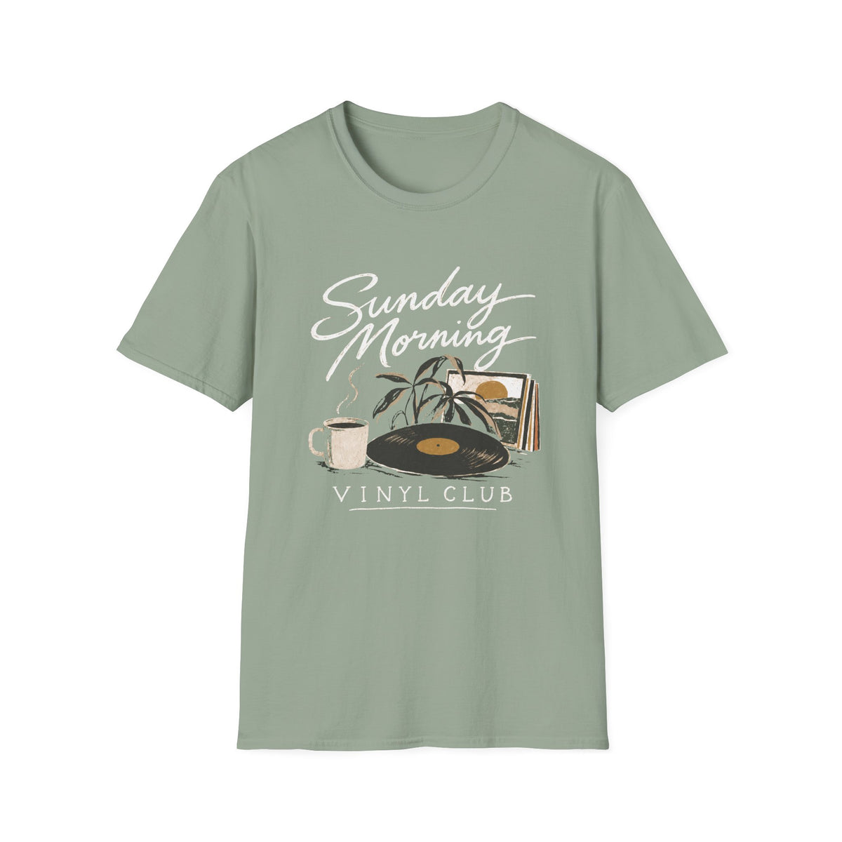 Sunday Morning Vinyl T-Shirt