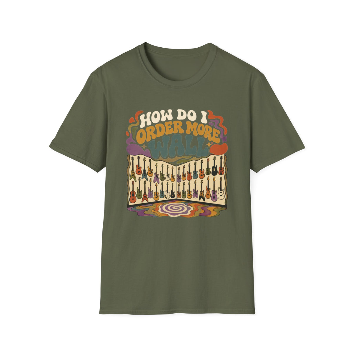 How Do I Order More Wall Groovy T-Shirt