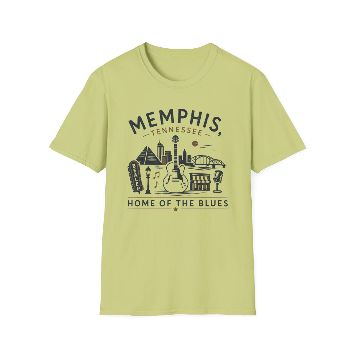 Memphis Home Of The Blues T-Shirt
